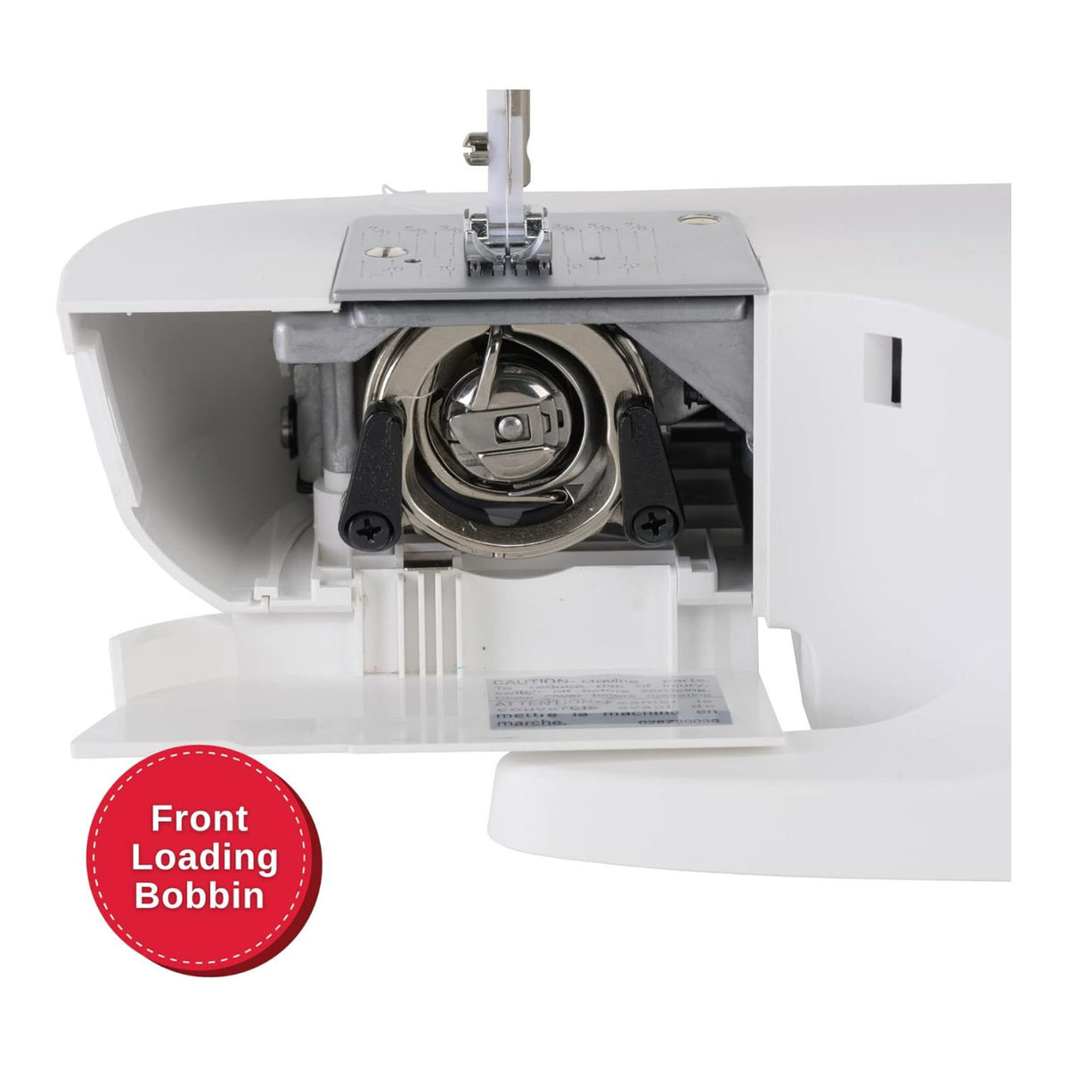 SINGER MX60 Sewing Machine - 57 Stitch Applications with Accessory Kit (White)