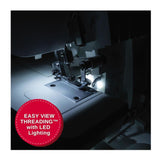 SINGER S0100 Metal Frame Serger with Accessory Kit