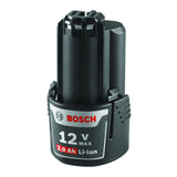 BOSCH BAT414-2PK 12V Max Lithium Ion 2 Ah Battery (2-Pack)