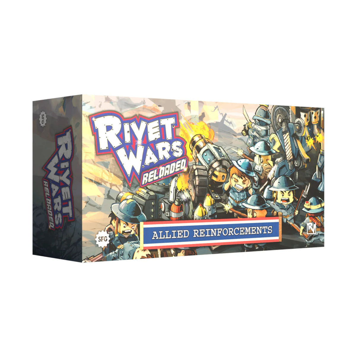 Streamforged Rivet Wars Core Game with Allied & Blight Expansions Bundle