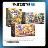 Streamforged Rivet Wars Core Game with Allied & Blight Expansions Bundle
