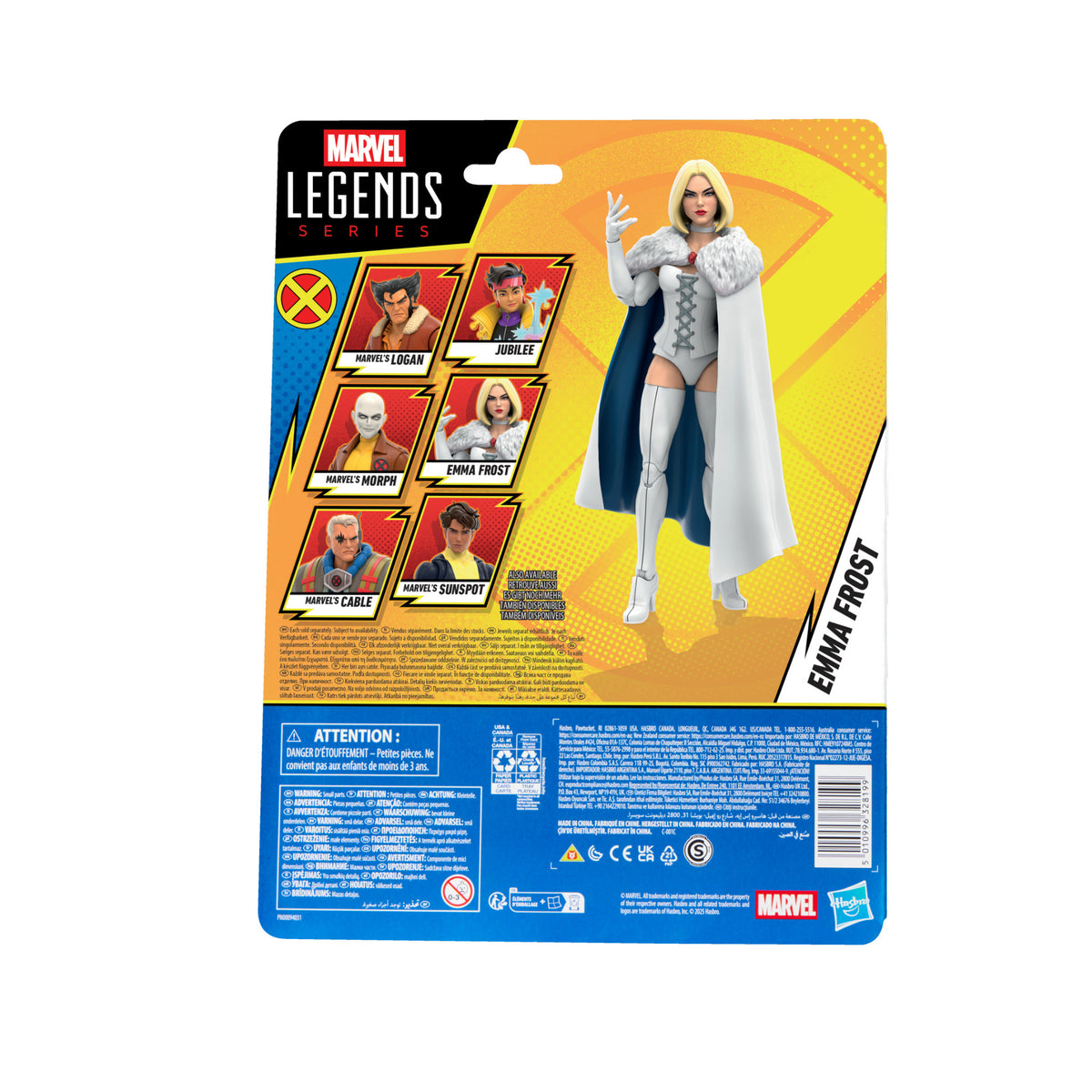 Hasbro - Marvel Legends X-Men 97 Emma Frost 6-inch Action Figure