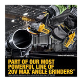 DEWALT 20V MAX* XR Brushless Cordless 4-1/2 in.-5 in. Grinder (Tool Only)