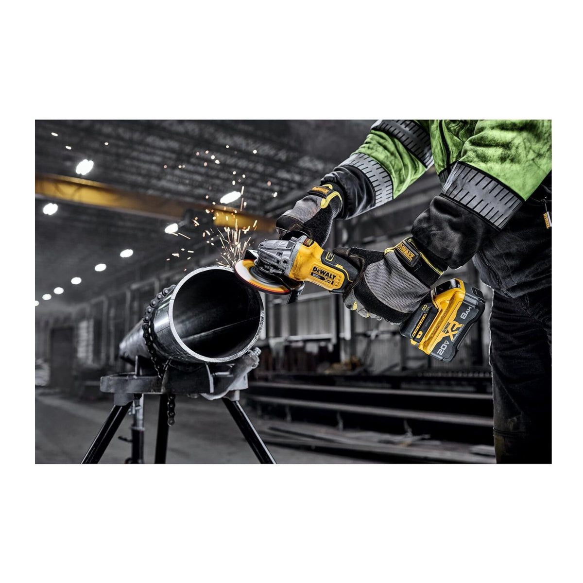 DEWALT 20V MAX* XR Brushless Cordless 4-1/2 in.-5 in. Grinder (Tool Only)