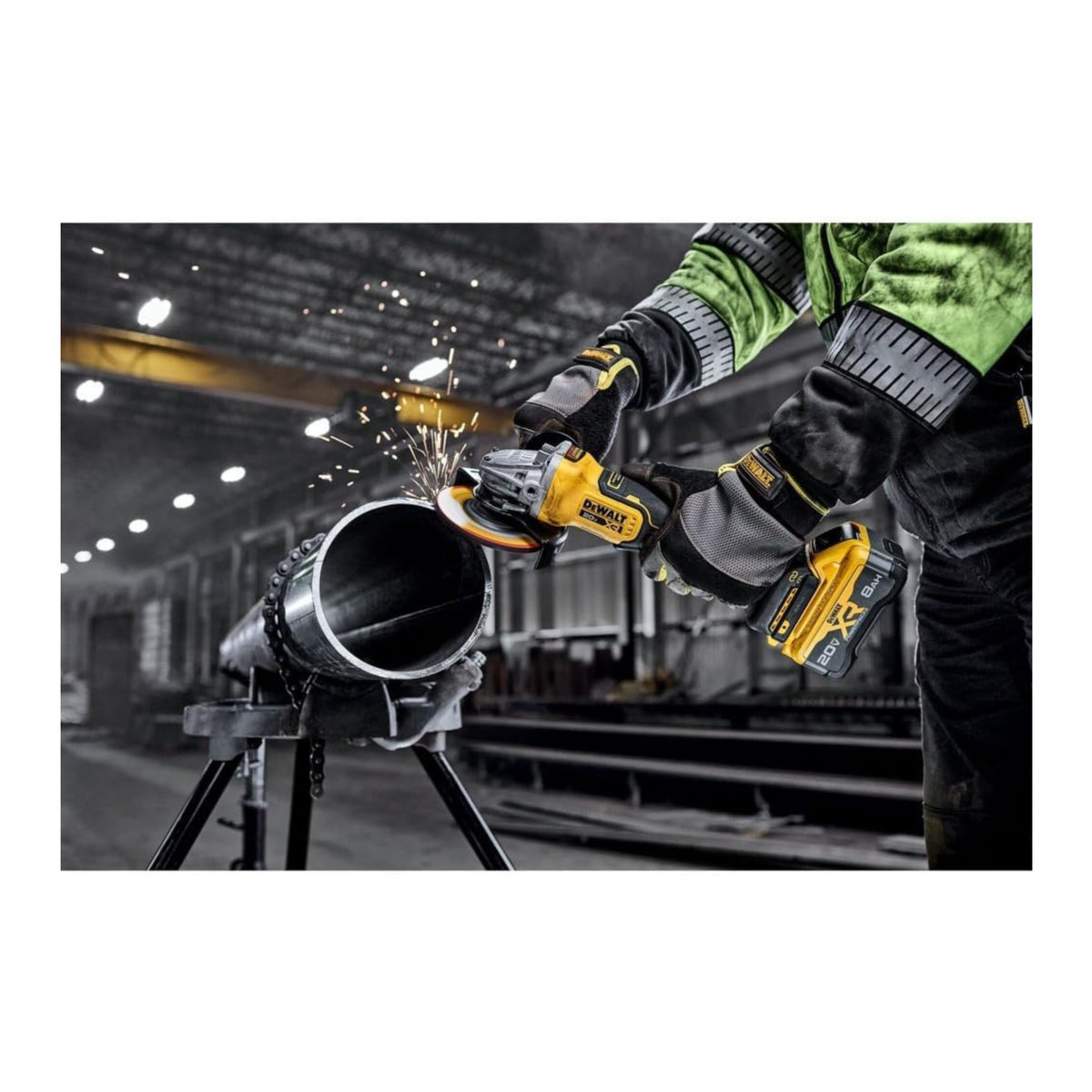 DEWALT 20V MAX* XR Brushless Cordless 4-1/2-5 in. Angle Grinder (Tool Only)
