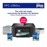 Brother Work Smart 1360 Wireless Color Inkjet All-in-One Printer