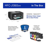 Brother Work Smart 1360 Wireless Color Inkjet All-in-One Printer
