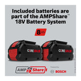 BOSCH GDS18V-1180CB28 PROFACTOR 18V Connected-Ready 3/4-Inch Wrench Kit