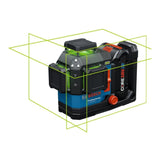 BOSCH GLL330-80CGL 18V Green-Beam Three-Plane Leveling and Alignment Laser
