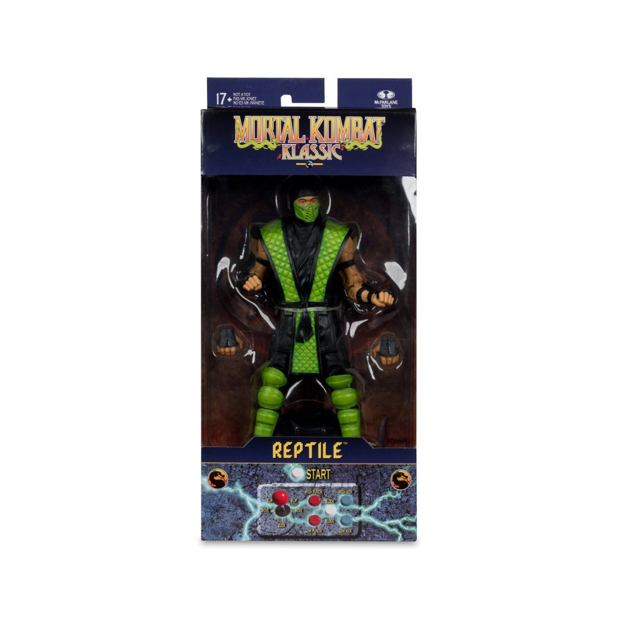 McFarlane Toys Mortal Kombat Klassic Reptile 7-Inch Action Figure