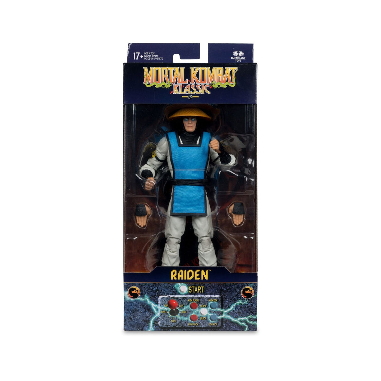McFarlane Toys Mortal Kombat Klassic Raiden 7-Inch Action Figure