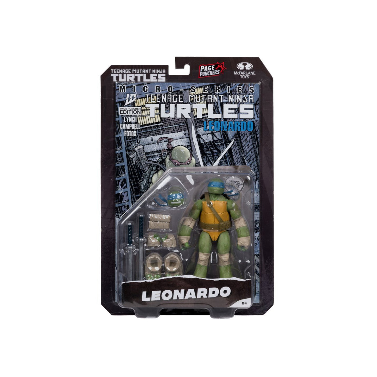 McFarlane Toys Teenage Mutant Ninja Turtles IDW Leonardo 5-Inch Action Figure