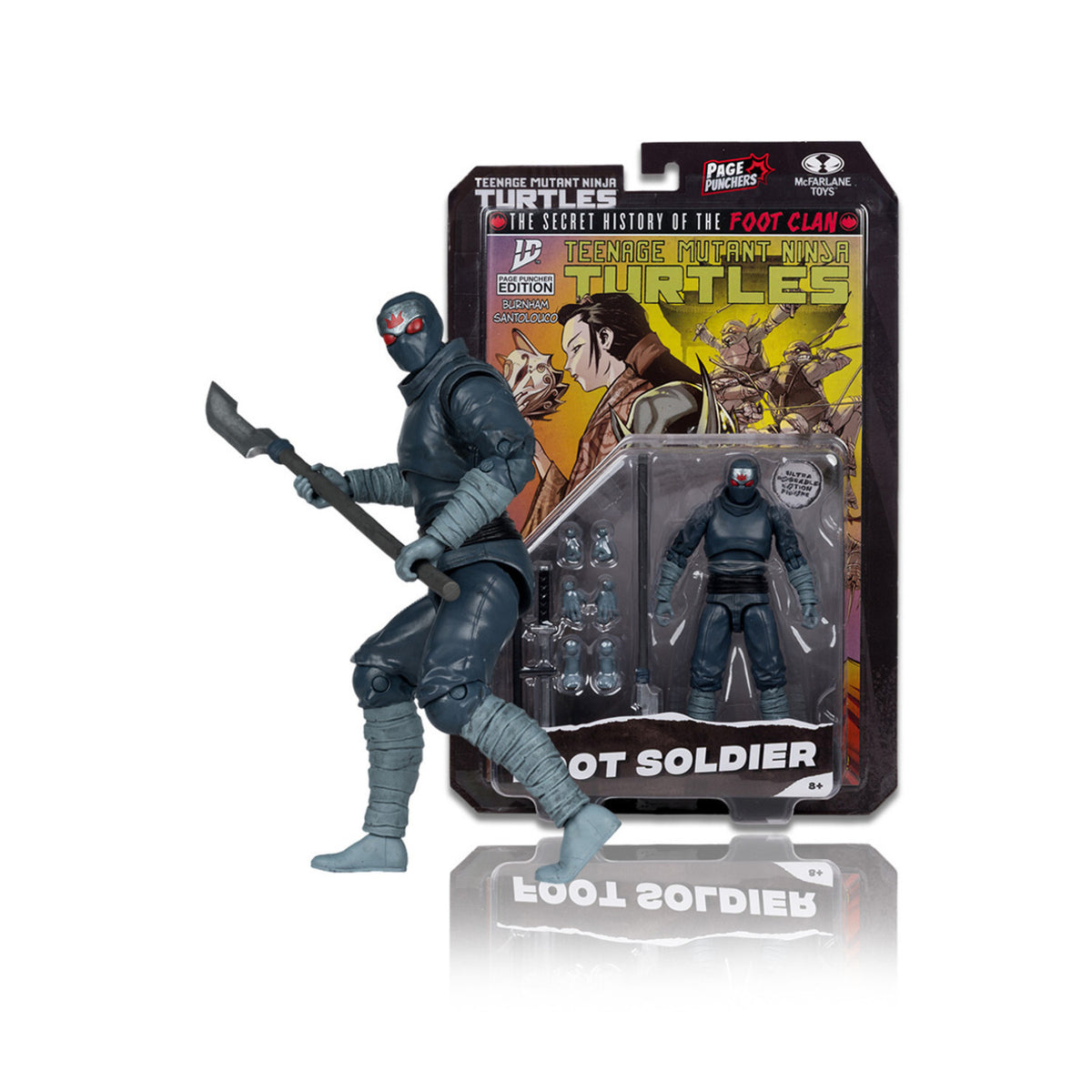 McFarlane Toys Teenage Mutant Ninja Turtle IDW Foot Soldier 5-Inch Action Figure