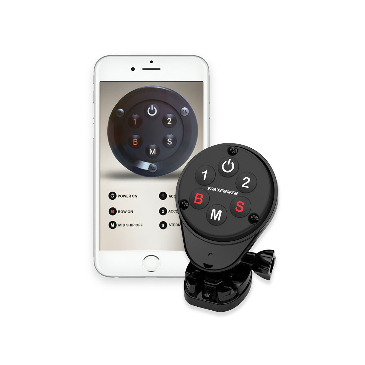 Yak Power YP-RP5WR 5-Circuit Wireless Power Panel Switching System