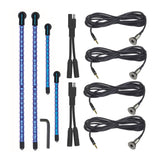 Yak-Power Complete LED Light Kit (4-Piece, Blue)