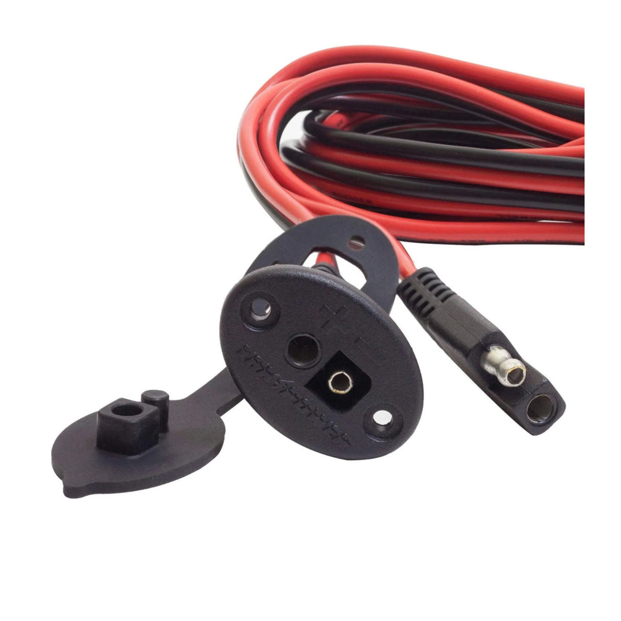 Yak-Power Power Port with Wire and SAE Connector (4-Ft)
