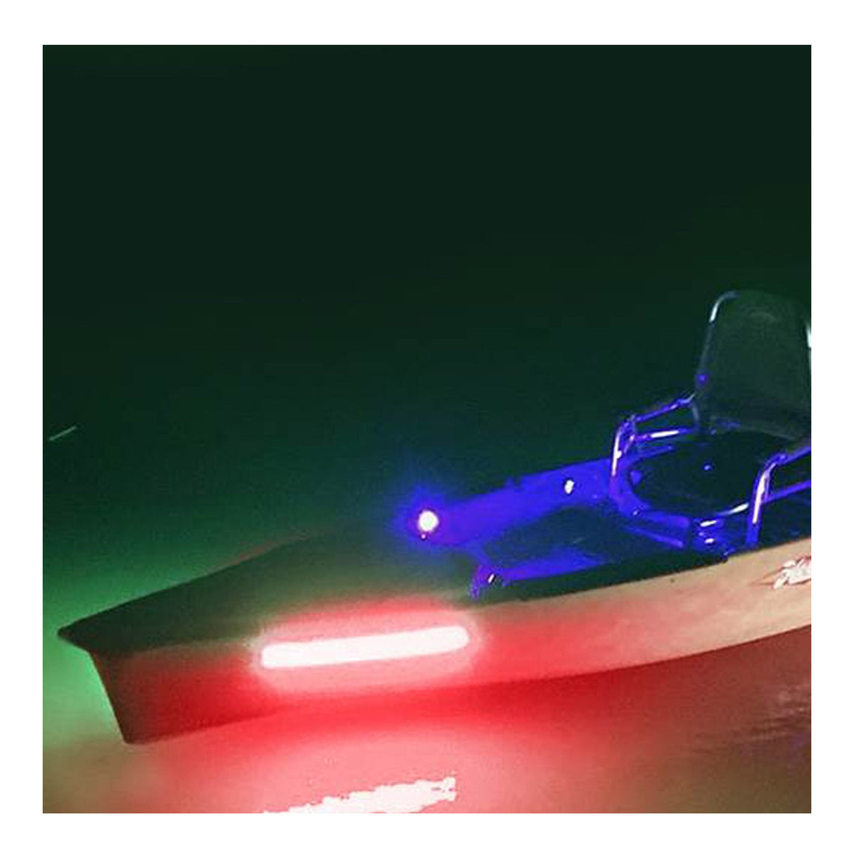 Yak-Power 10-Inch LED Light Kit (2-Piece, Red and Green)