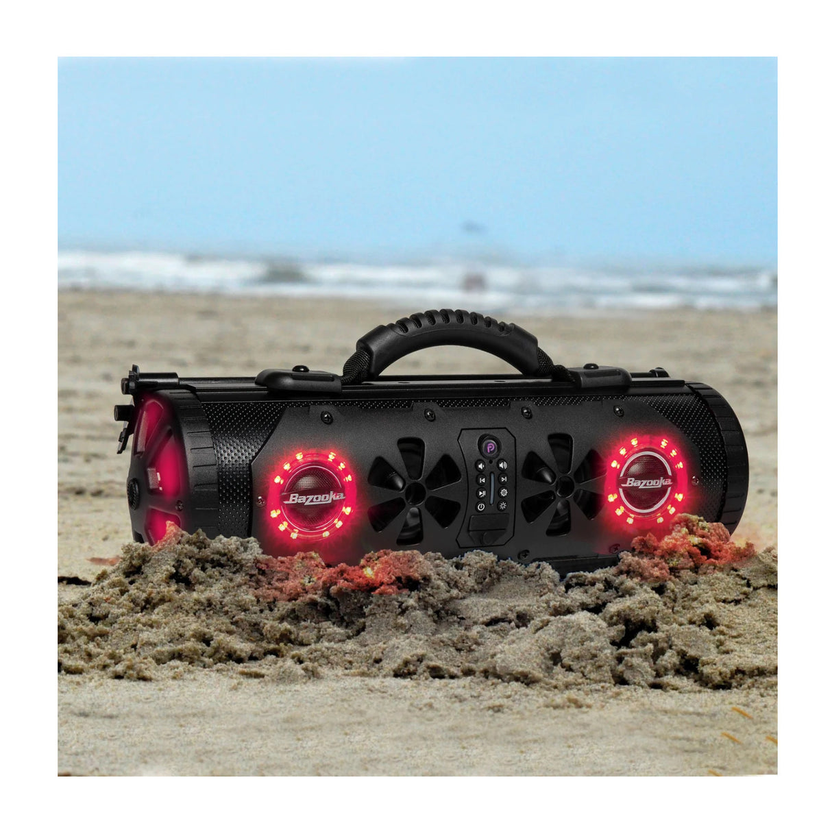 Bazooka G3 Party Bar 450W LED Mini Portable Bluetooth Speaker (Black)