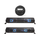 Bazooka G2 Bluetooth Party Bar Double Sided with Dashboard Controller (24-Inch)