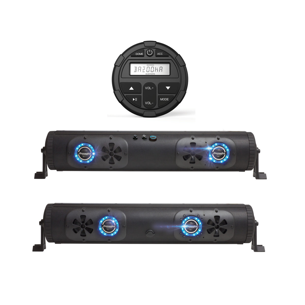 Bazooka G2 Bluetooth Party Bar Double Sided with Dashboard Controller (24-Inch) (Open Box)
