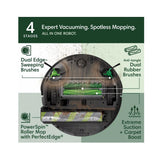 iRobot Roomba Max 705 Combo Robot Vacuum and Power-Spin Mop with AutoWash Dock