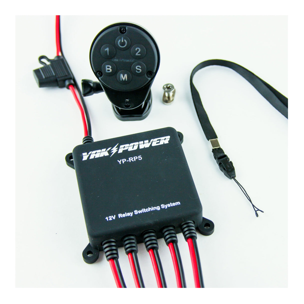 Yak Power YP-RP5WR 5-Circuit Wireless Power Panel Switching System