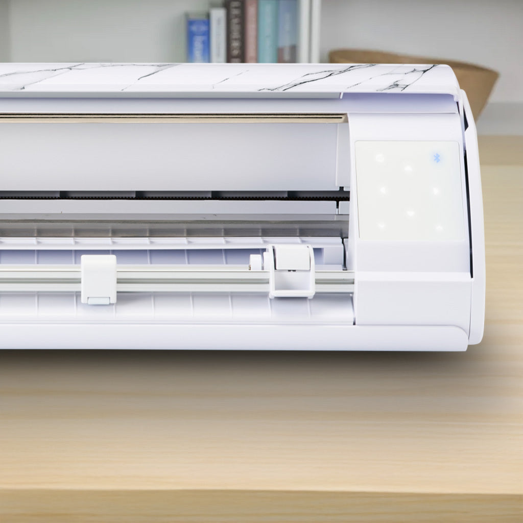 Silhouette Cameo 5 Alpha Cutting Machine with Premium Precision (Bianco carrara)