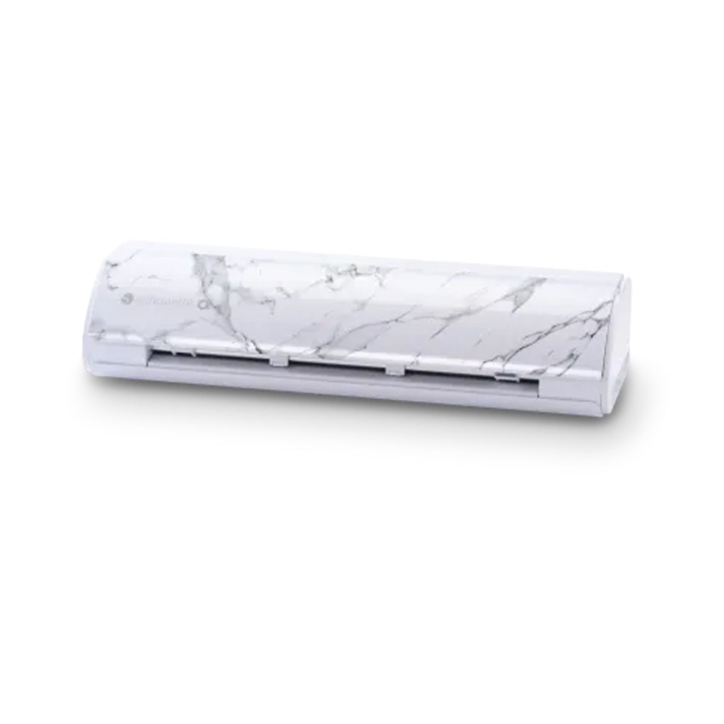 Silhouette Cameo 5 Alpha Cutting Machine with Premium Precision (Bianco carrara)