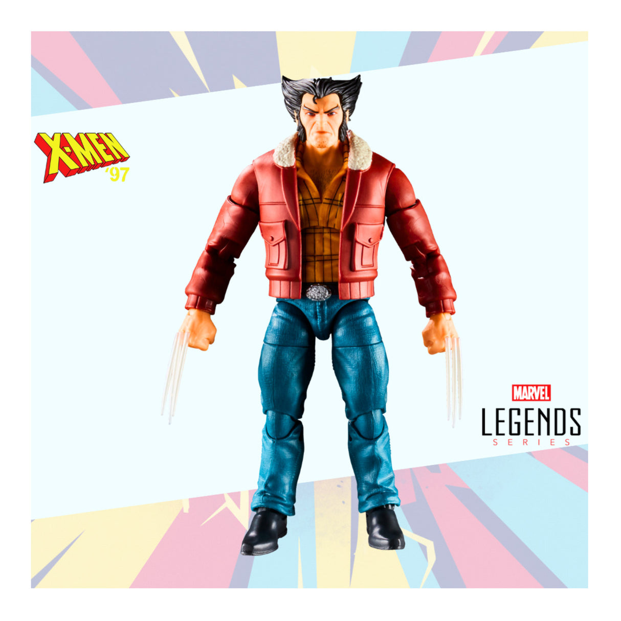 Hasbro Marvel Legends X-Men 97 6-Inches Action Figures Bundle (6 items)