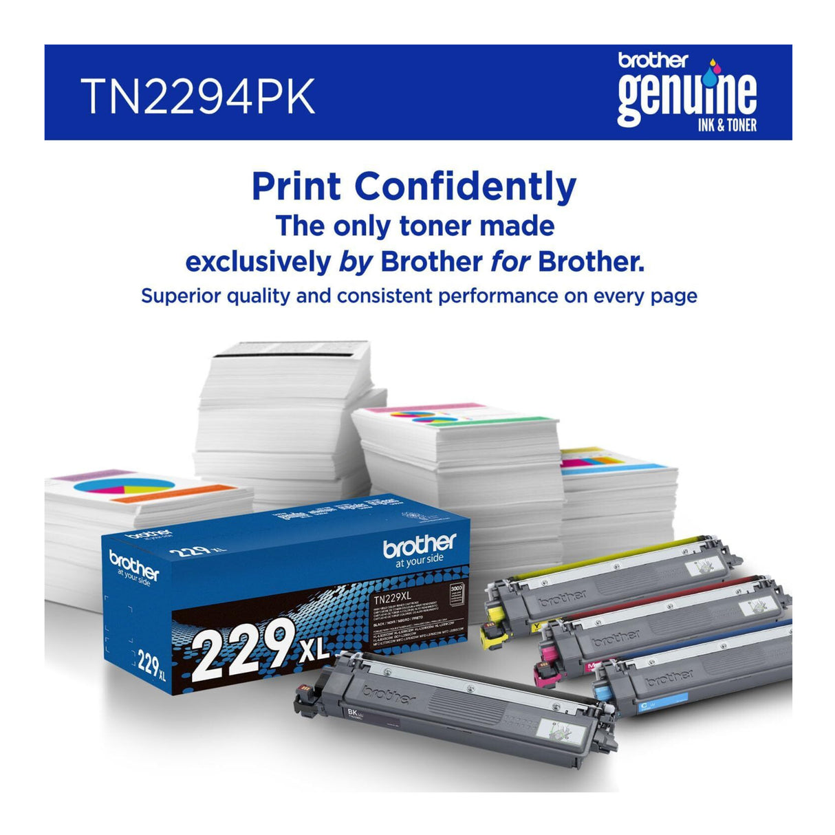 Brother MFC-L3780CDW Wireless Digital Color All-in-One Printer with Accesories