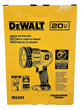 DeWalt (DCL043) 20V MAX LED Work Light with Pivoting Head