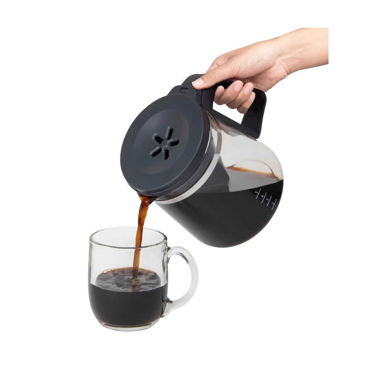 Zojirushi ZUTTO 5-Cup Coffee Maker with Removable Water Tank (PFAS Free) (Red)