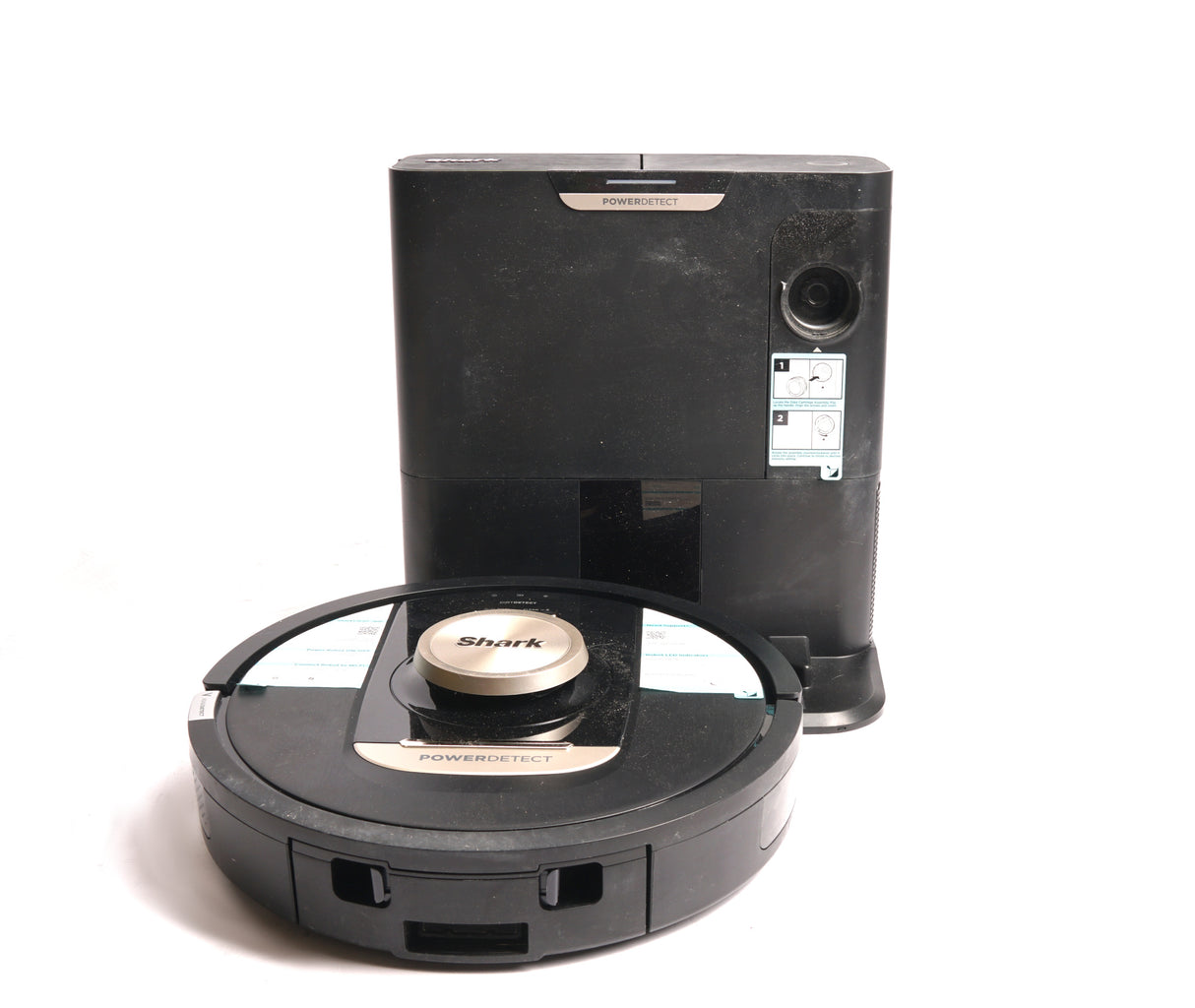Shark RV2820AE Detect Pro Self-Empty Robot Vacuum (Black, Renewed) (Used)