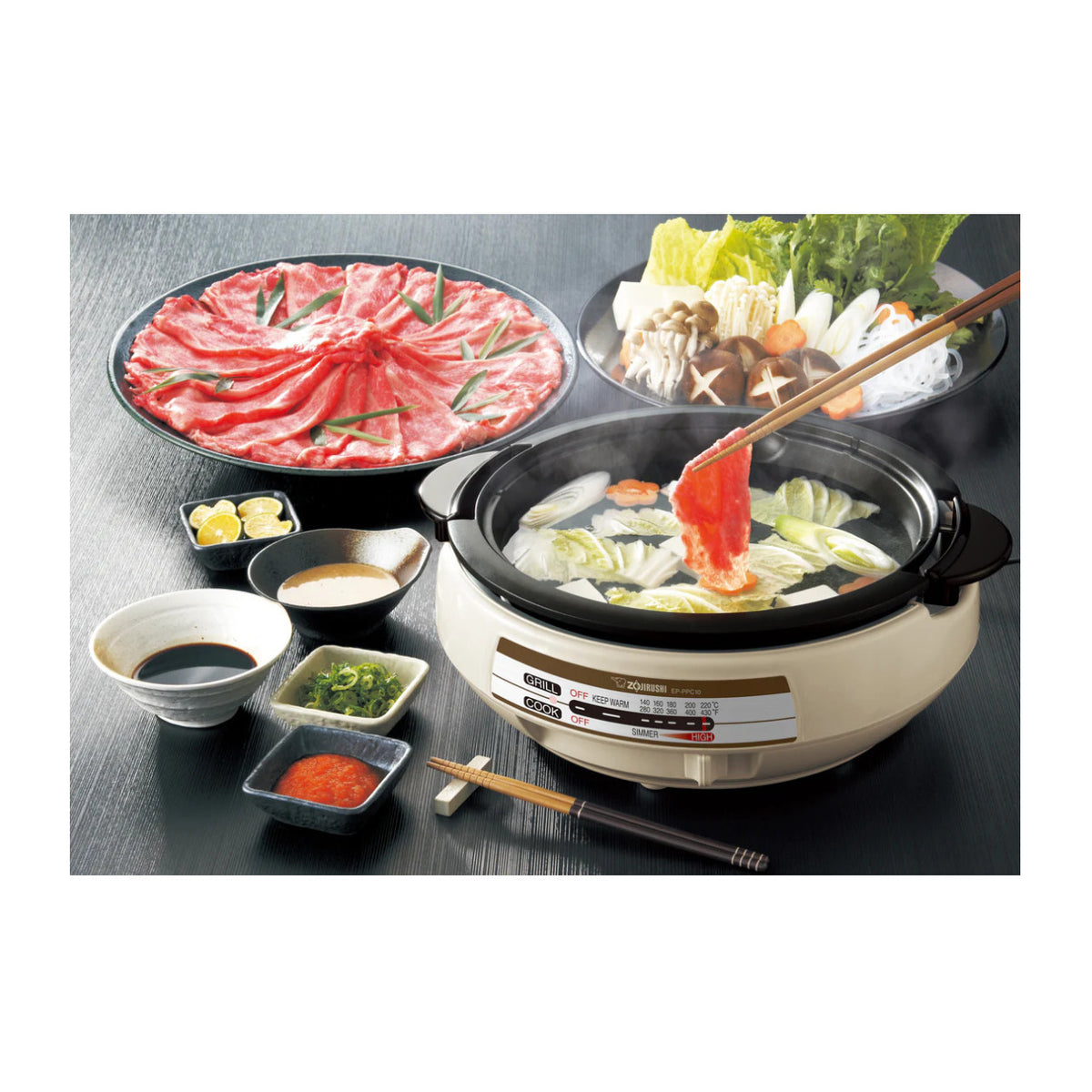 Zojirushi Gourmet d' Expert 1300W Multi-Functional Electric Skillet (PFAS Free)