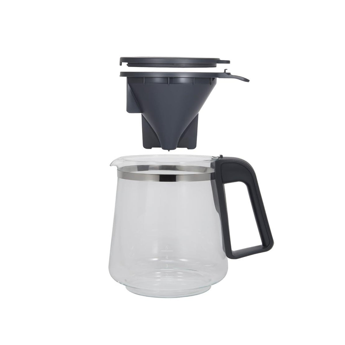 Zojirushi ZUTTO Coffee Maker with Removable Water Tank (PFAS Free, Black)