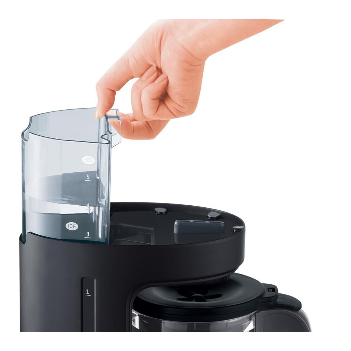 Zojirushi ZUTTO Coffee Maker with Removable Water Tank (PFAS Free, Black)