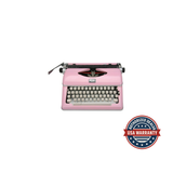 Royal Consumer Classic Retro Manual Typewriter (Pink) (Open Box)