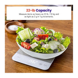 Etekcity 22lb Digital Rechargeable Food Kitchen Scale