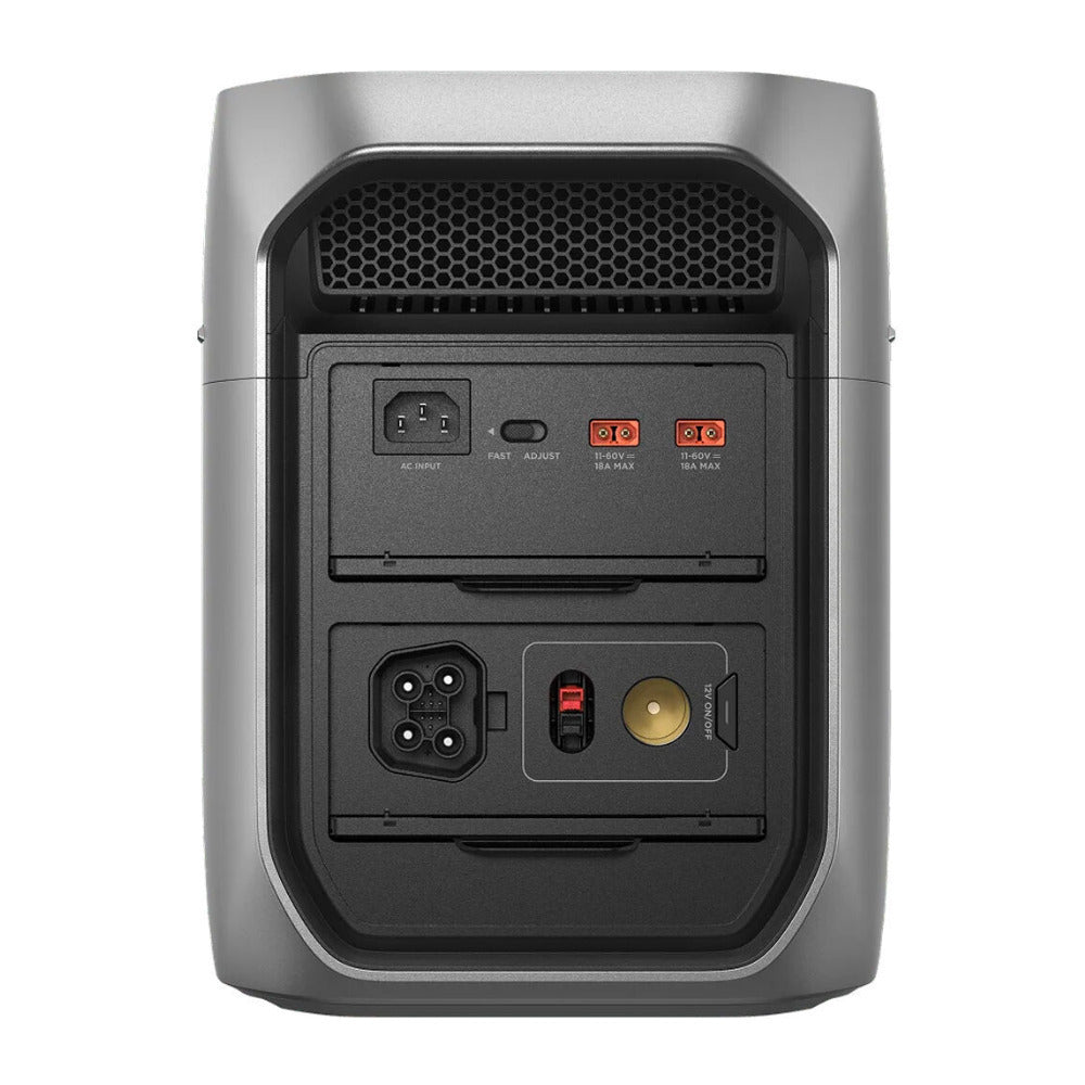 EcoFlow DELTA 3 Max Portable Power Station with 2048Wh Battery Capacity (Gray)
