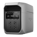 EcoFlow DELTA 3 Max Portable Power Station with 2048Wh Battery Capacity (Gray)