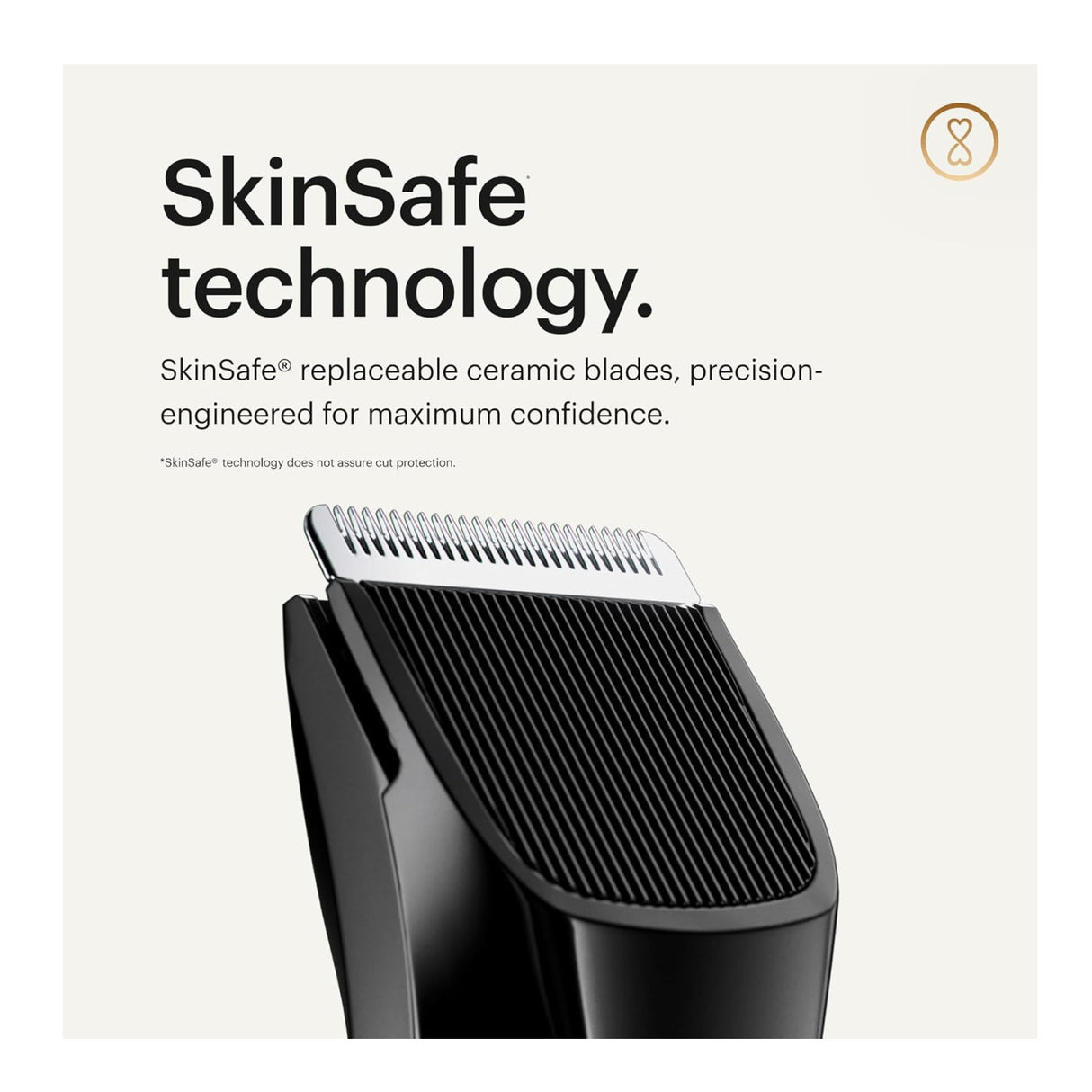 Manscaped The Lawn Mower 4.0 Electric Trimmer Cordless and Waterproof (Black)