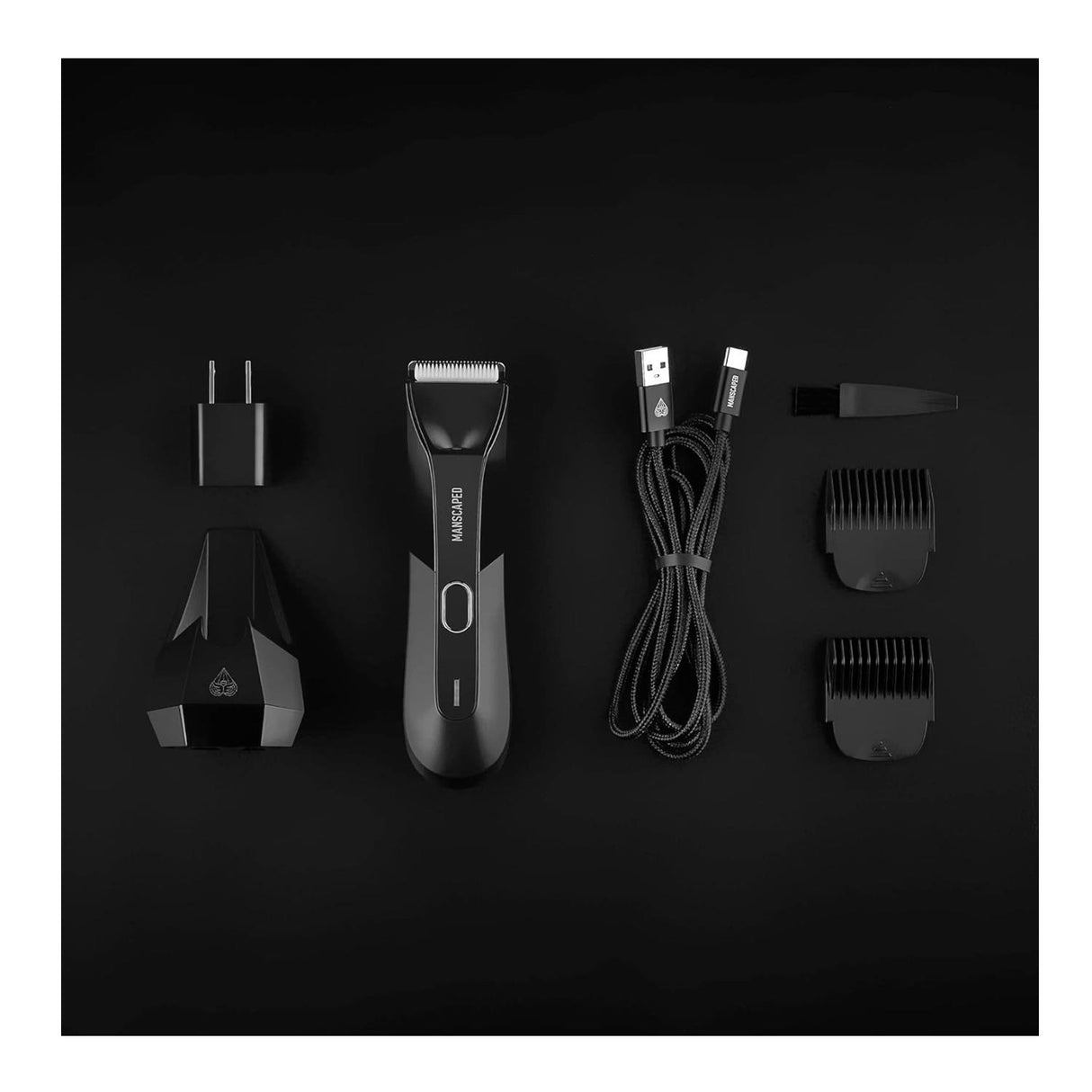 Manscaped The Lawn Mower 4.0 Electric Trimmer Cordless and Waterproof (Black)