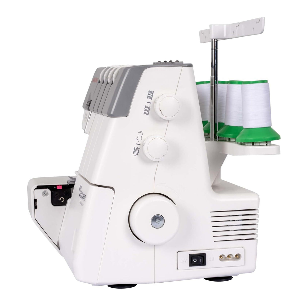 Janome MyLock 454D Sailing Line Serger - Enhanced 8-Piece Feed Dog