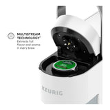 Keurig K-Slim Single Serve K-Cup Pod Coffee Maker 3 Brew Sizes (White)
