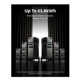 Anker SOLIX F3800 PLUS with 400W Solar Panel - 3.84kWh, Dual-Voltage 120V/240V