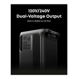 Anker SOLIX F3800 PLUS Portable Power Station with Expansion Battery & Power Kit