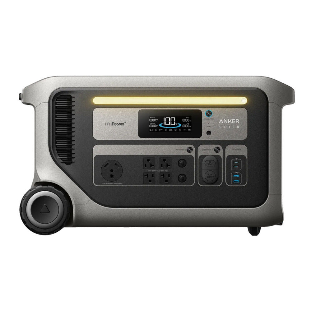 Anker SOLIX F3000 3600W Portable Power Station with TT-30 Cable