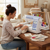 Brother PE900 Embroidery Machine with 193 Designs and 50-Piece Thread Set