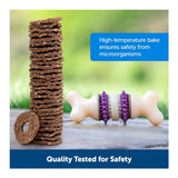 PetSafe Busy Buddy Rawhide Treat Rings Original Flavor for Dogs (Large, 64-Pack)