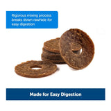PetSafe Busy Buddy Rawhide Treat Rings Original Flavor for Dogs (Large, 64-Pack)